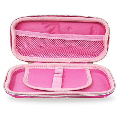 PARTEET Multipurpose Stylish Large Capacity Hardtop Eva Pencil Case Organizer, Pen Holder Pouch for Kids (Blue Space) (Unicorn Pouch) - Image 4