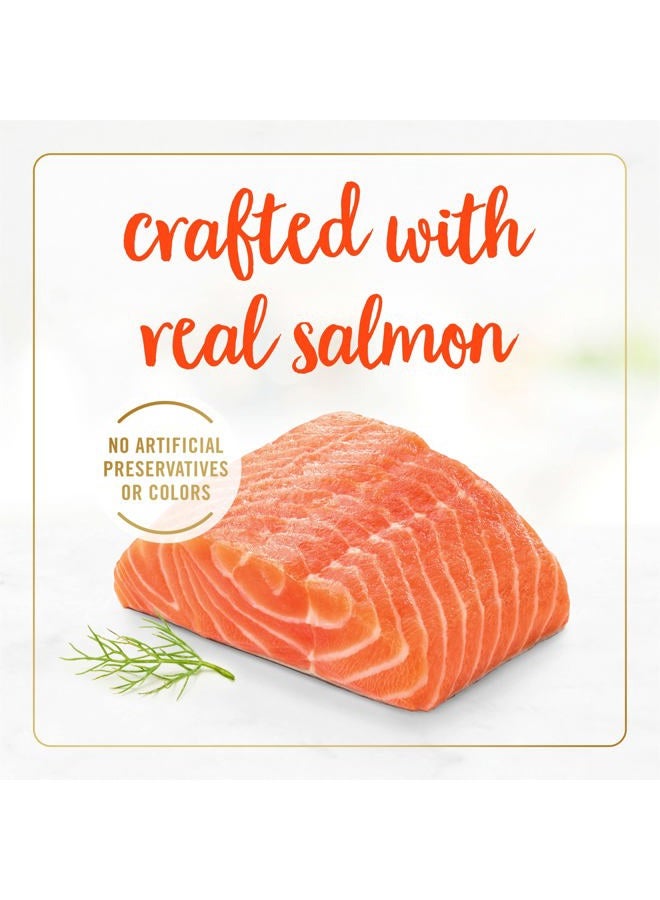 Fancy Feast طعام قطط بورينا كلاسيك بنكهة السلمون، متعدد الألوان، 85 جرام، عبوة من 24 - Image 4