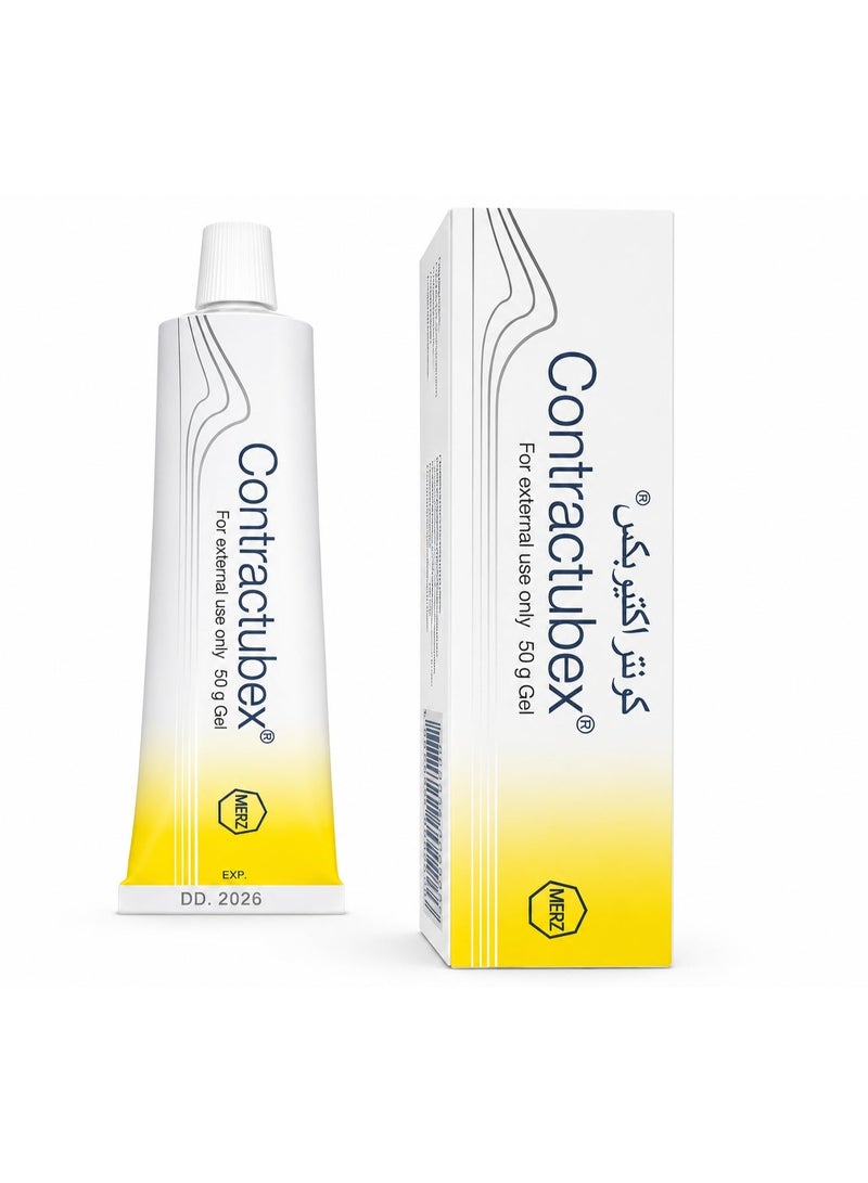 CONTRACTUBEX GEL 50gm - for old and new scar treatment - Image 1