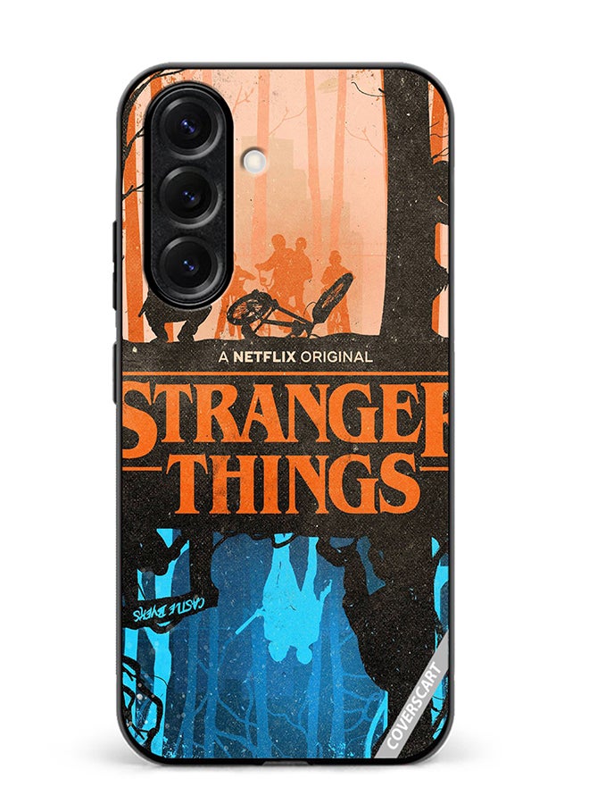 VR CREATIVE Protective Case Cover For Samsung Galaxy A56 Stranger Things Design Multicolour