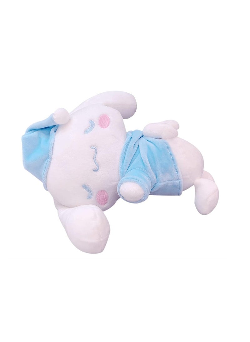Y&D - Cinnamoroll Plush Toy, Kawaii Cinnamoroll Plush Doll  Cartoon Cinnamoroll Sleep Plush Toys Animals Stuffed Soft Plushie Gifts for Children  Adults and Anime Fans Blue 8 Inch - Image 1