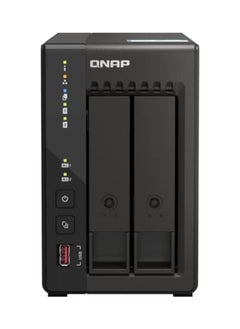 QNAP وحدة تخزين NAS عالية الأداء TS-253E من QNAP، معالج Intel Celeron J6412، ذاكرة وصول عشوائي DDR4 سعة 8 جيجابايت، منفذا SATA مقاس 3.5 بوصة بسرعة 6 جيجابايت/ثانية، اتصال شبكة مزدوج بسرعة 2.5 جيجابايت، منفذا PCIe من نوع M.2 2280، منفذا USB 3.2 من الجيل الثاني | TS-253E-8G  - Image 2