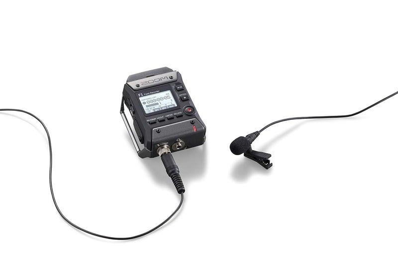 ZOOM F1-LP Lavalier Body-Pack Recorder, Audio for Video Recorder, Records to SD Card, Battery Powered, Includes Lavalier Microphone - Image 5