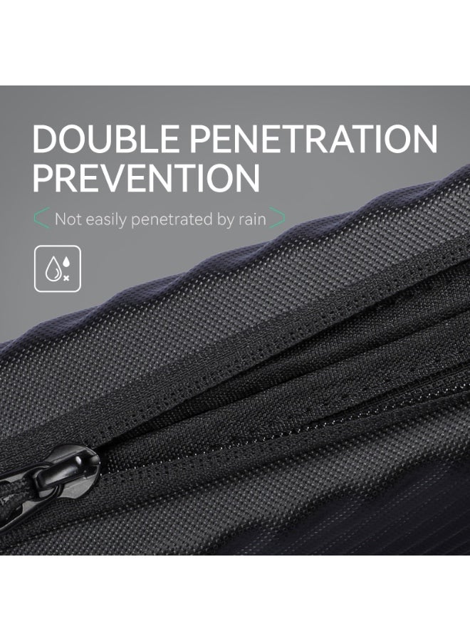 MARK RYDEN 488 Men's Shoulder Bag, Body Bag, Hard Shell, Small Size, Crossbody Bag, Lightweight, Stylish, Black' - Image 5