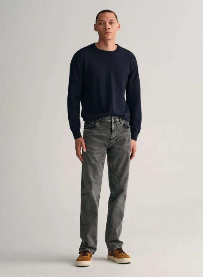 غانت Gant Regular Fit Black Wash Jeans