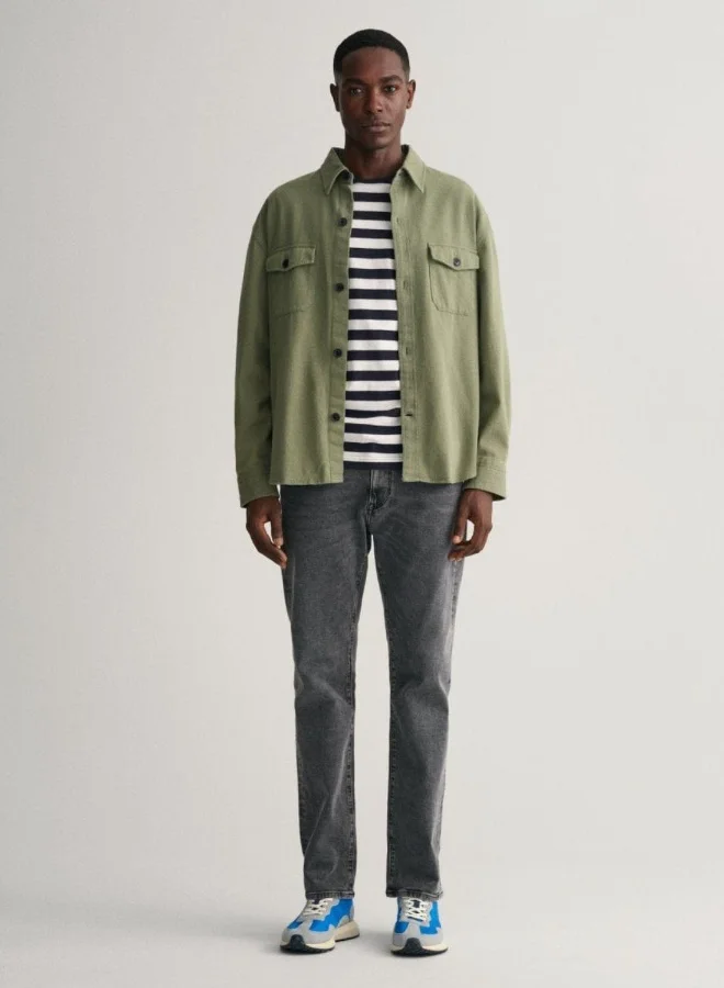 غانت Gant Regular Fit Black Wash Jeans
