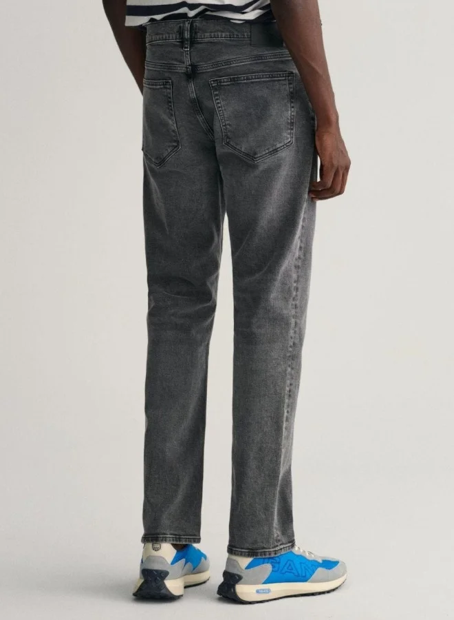 غانت Gant Regular Fit Black Wash Jeans