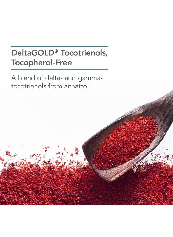 Nutricology دلتا-فراكشن توكوتريينول 125 ملغ - فيتامين E، القلب/الدماغ - 90 كبسولة لينة - Image 4