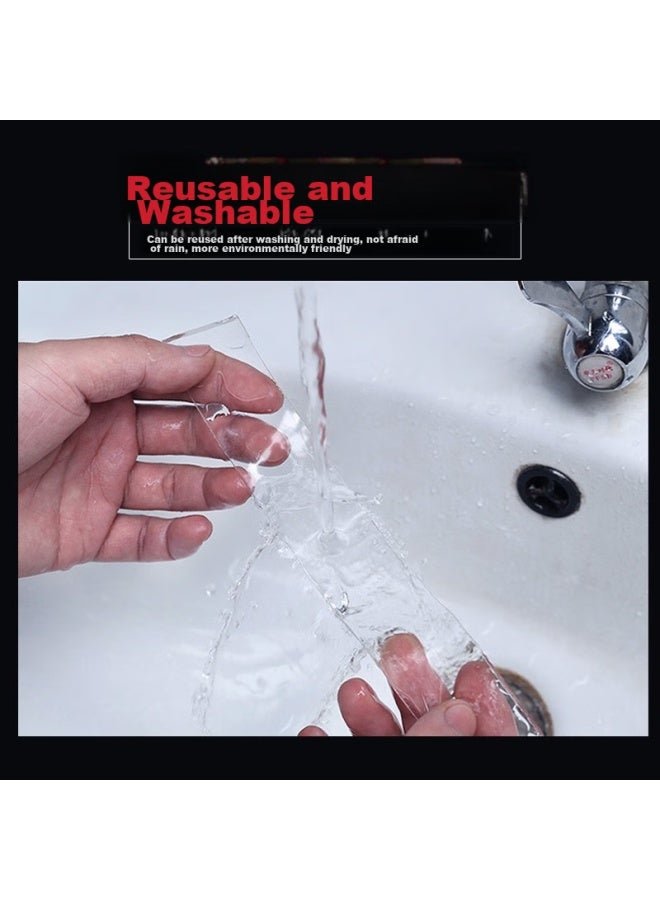 Tango Double-sided Tape, Nano Adhesive, Traceless, 50mm*3m, 1 Roll, Strong Double-sided Tape For Car And Home Use, Spring Festival Couplets, Specialized Transparent Double-sided Tape, Magic Tape - Image 4