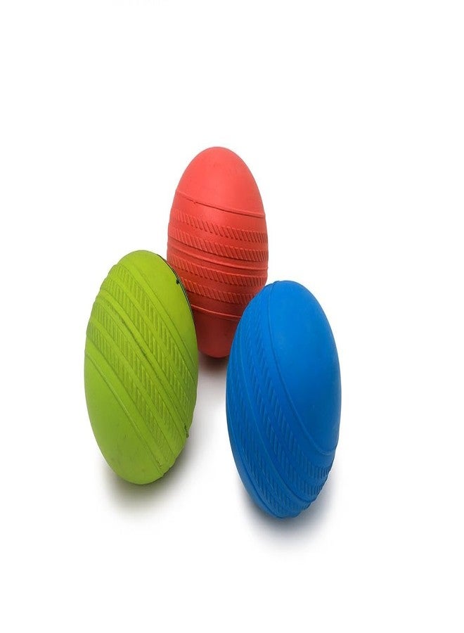 Canbee كرات كريكيت مطاطية من CneBee Gully، متعددة الألوان وكرة تدريب سوداء T-20، كرة هولو ستامبر للعب الكريكيت في الأماكن المغلقة والمفتوحة، الشارع والشاطئ (مجموعة متعددة الألوان من 2) - Image 4