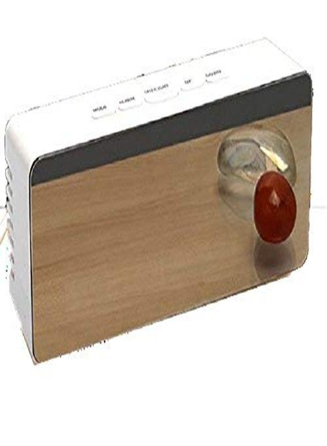 Buffy Plastic Digital Clock with Dual Power Option (White_3.5 Inch X 6.2 Inch X 1.9 Inch) - Image 2