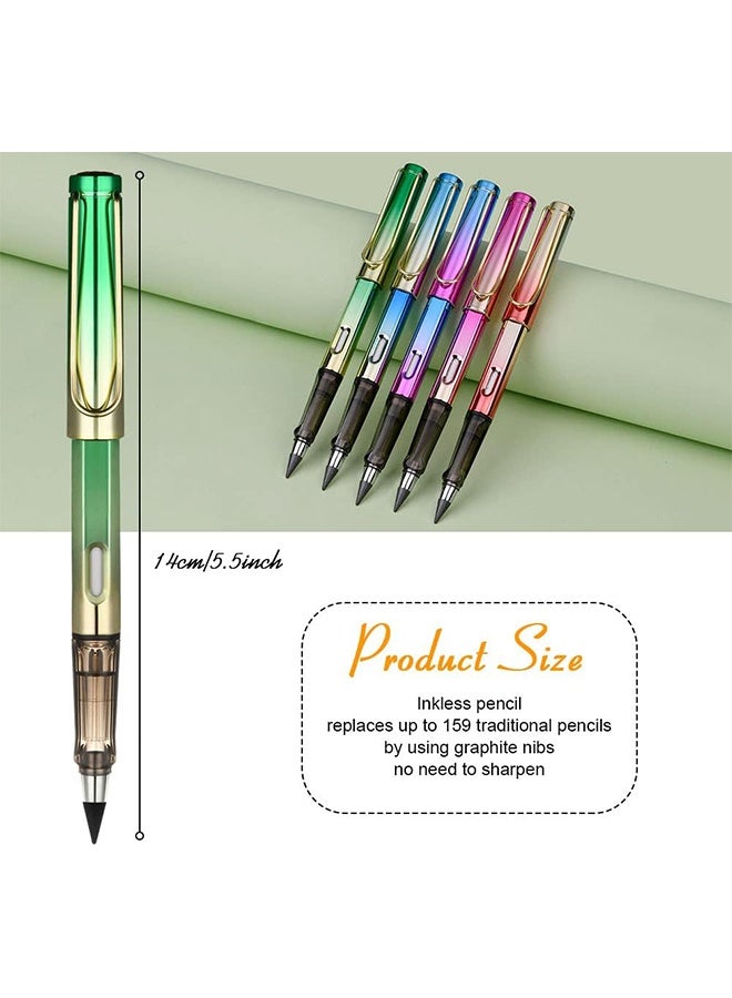 Photon 4 قطع من أقلام الرصاص اللانهائية مع 4 قطع قابلة للاستبدال، قلم رصاص لا نهائي قلم رصاص دائم لمحترفي مكتب المدرسة - Image 2
