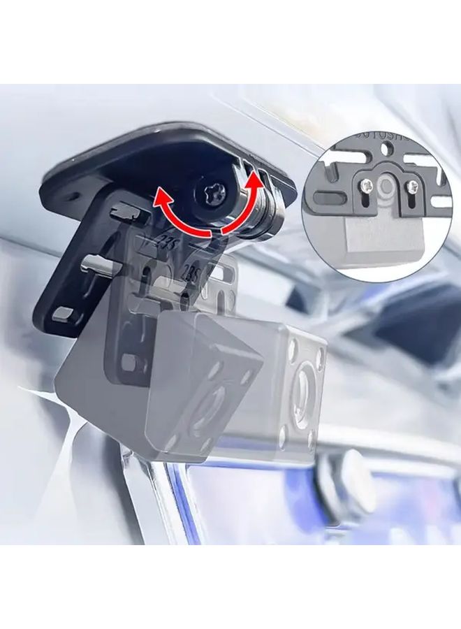 Black Adjustable Rear View Camera Bracket For SUV Truck Van 180 Degree Angle Easy Installation - Image 3