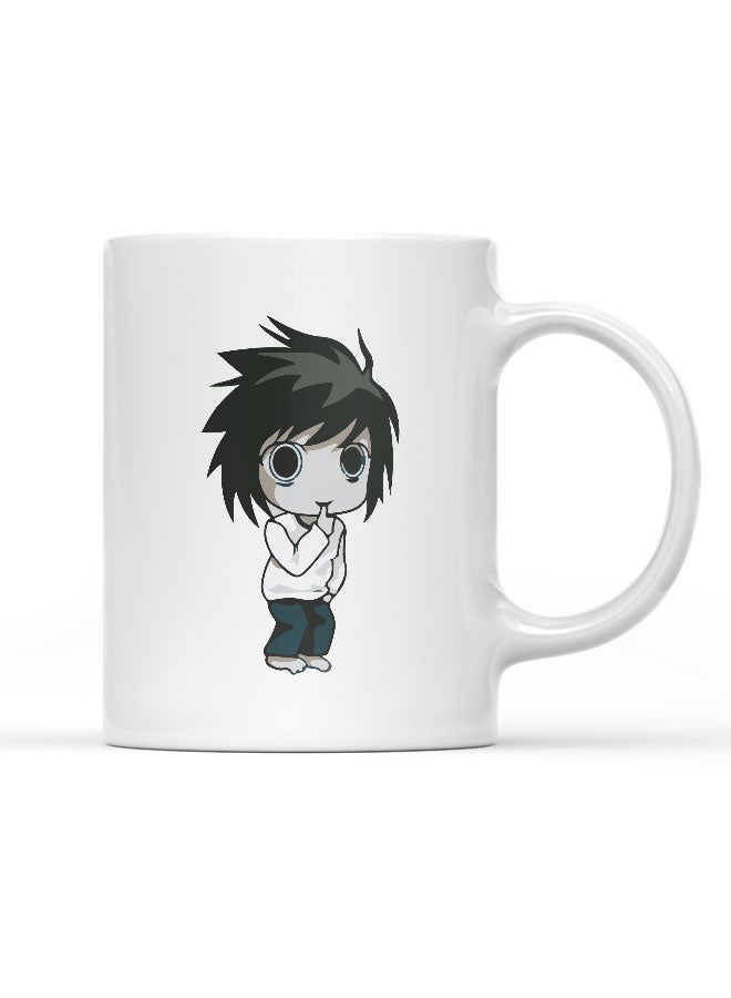 LIT Death Note Mug Death Note Anime Mug for Coffee Japanese Comic Style Manga Gift Mug Cute Lawliet Cute Deathnote-Anime Fan Gift - Image 1