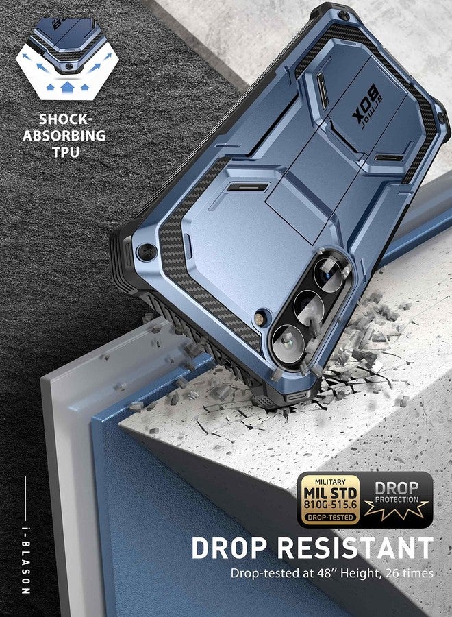 آي-بلاسون جراب i-Blason Armorbox مصمم خصيصًا لهاتف سامسونج جالاكسي S23 بلس بشاشة 6.6 بوصة (إصدار 2023)، جراب حماية متين لكامل الجسم مع واقي شاشة مدمج وحامل قابل للطي - Image 3