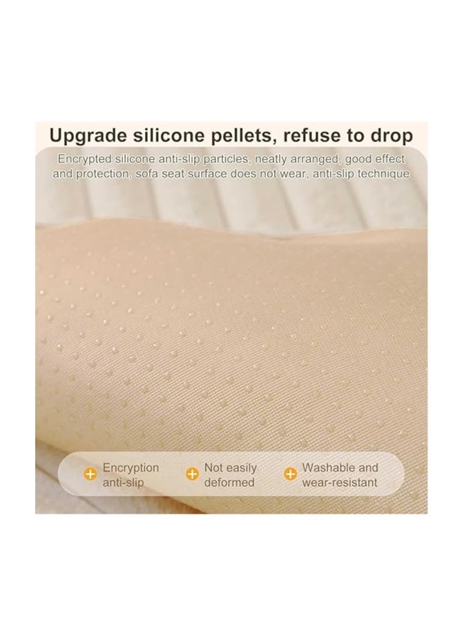 Generic - Thick Wool Fleece Sofa Cushion Plush Sofa Cushion Non Slip Durable Thickened Sofa Cover Fluffy Sofa Couch Cover Sold In Pieces But Not All In Sets ( Size : 30*50CM/11.8*19.7IN ) - Image 1