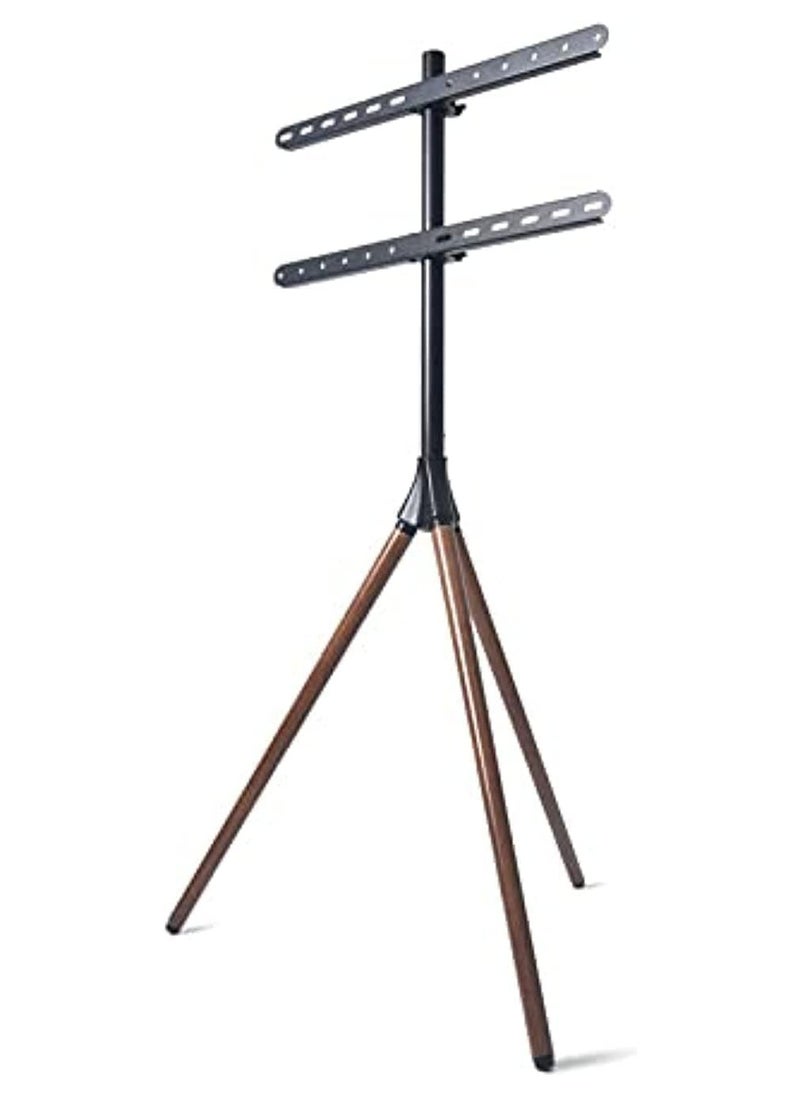 RION - TRIPOD STYLISH EASEL STUDIO TV FLOOR STANDS FOR HOME AND OFFICES EASY TO CARRY, UNIVERSAL AND HIGH QUALITY FIT FOR MOST 30-70 SCREENS - Image 1