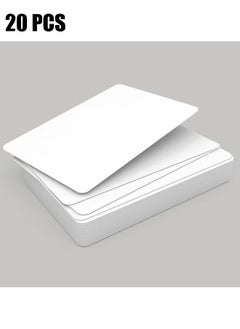 HY 20 Pcs Blank NFC Cards, Tags NTAG 215 PVC Cards programmable Tags, Compatible with Amiibo and TagMo for Android All Phone Enabled  - Image 1