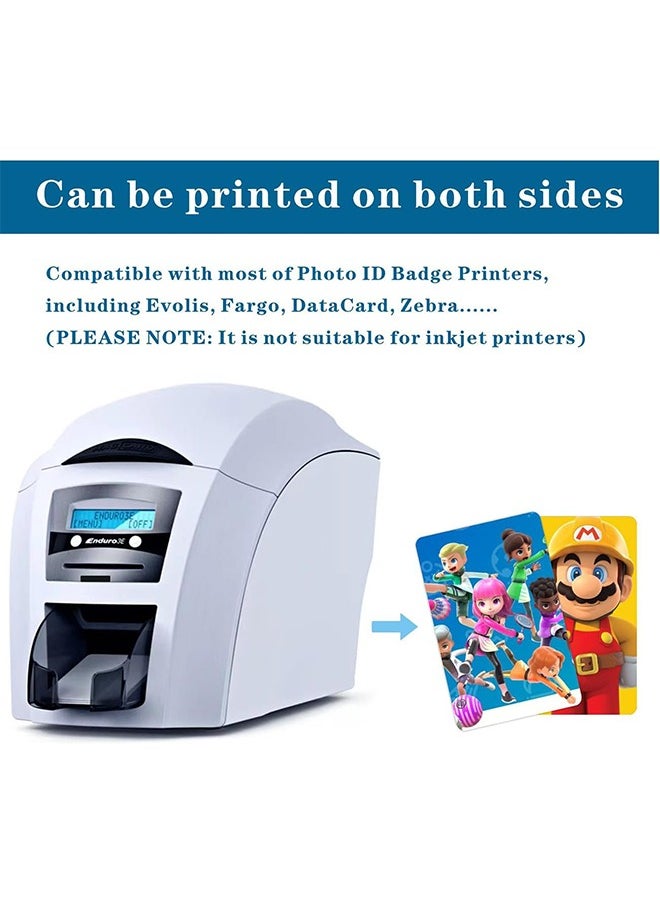 اتش واي - 20 قطعة بطاقات NFC فارغة ، علامات NTAG 215 بطاقات PVC علامات قابلة للبرمجة ، متوافقة مع Amiibo و TagMo لنظام Android جميع الهواتف ممكنة - Image 1
