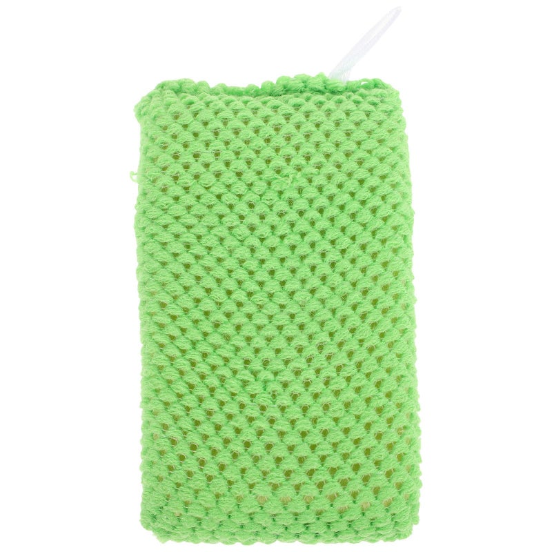 Green Scrub Sponge Pad For Kitchen Dishes And Surfaces Cleaning - Image 2