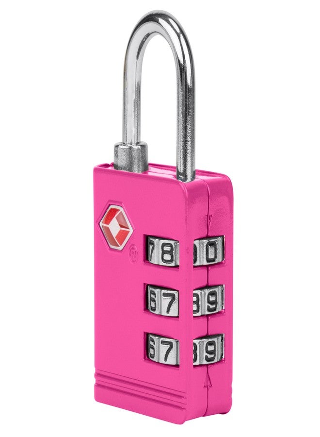Travelon Travelon Tsa Luggage Lock Luggage Lock, Pink - Image 1