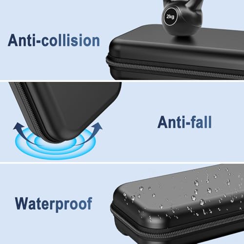 HEYSTOP Switch 2 Case for Nintendo Switch 2, Protective Carrying Case Set with PC Switch 2 Cover and TPU Grip Cover for Switch 2 Joycon, Large Capacity Storage Design for Nintendo Switch 2 Accessories - Image 3