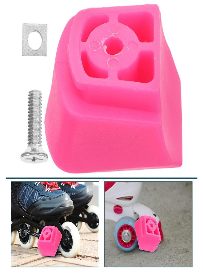PACKOVE Universal Skate Brake Block for Roller Skates Roller Brakes Toe Stopper Inline Pads for Children - Image 4