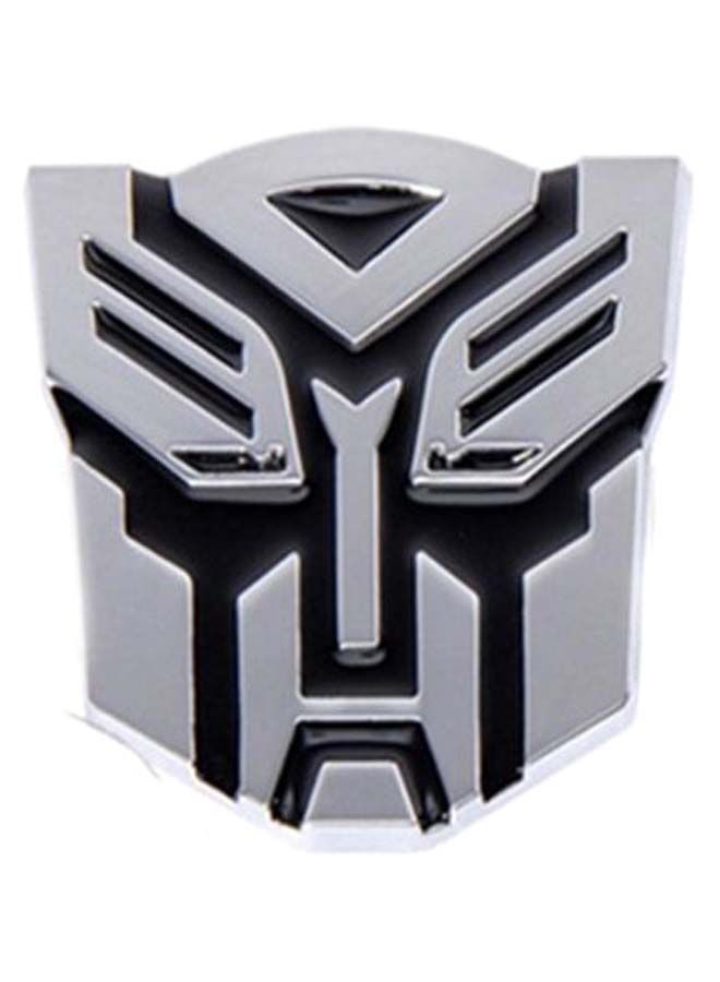 NIBEMINENT 3D Transformers A Water Proof Badge Emblem 