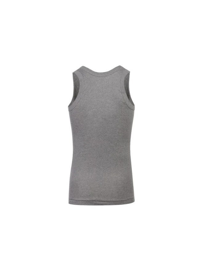 Lux Premium Vest – [Pack of 3] Pure Cotton Vest with 3X1 Rib, Comfortable Fit, Sleeveless Men’s UndershirtMulticolor (blue, grey,black) - Image 5