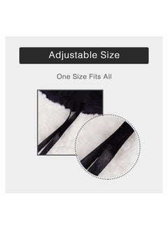 Y&D Fluffy Bucket Hat Cosplay Costume for Adult Winter Plush Brown Color Arrowhead Fisherman | One Size Fits All (Pink Arrow)  - Image 4