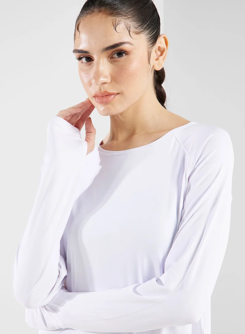 FRWD Cutout Back Detail Athletic T-Shirt