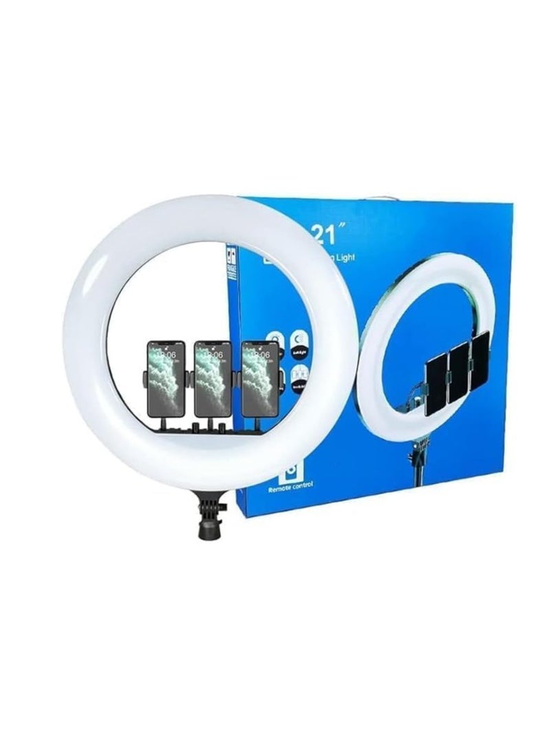 21-Inch LED Ring Light with Tripod Stand for Mobile or Camera – RL-21 - Image 1