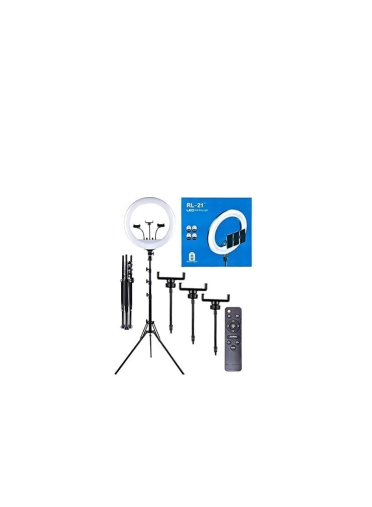 21-Inch LED Ring Light with Tripod Stand for Mobile or Camera – RL-21 - Image 2