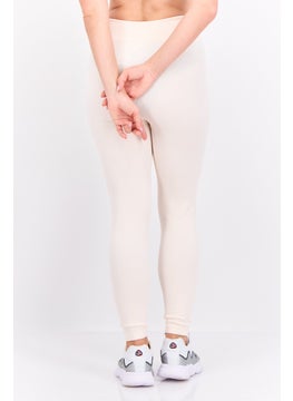 Reebok Women Sportswear Fit Training Leggings, Light Peach  - Image 3