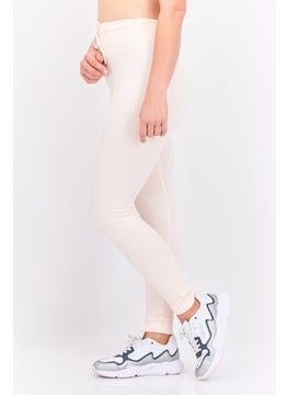 Reebok Women Sportswear Fit Training Leggings, Light Peach  - Image 2