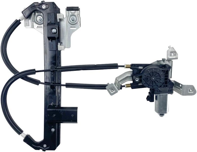 FFFauto 748-228 Rear Left Driver Side Power Window Regulator with Motor for Cadillac Escalade, Chevrolet Tahoe, GMC Yukon (2000-2006) - Image 1