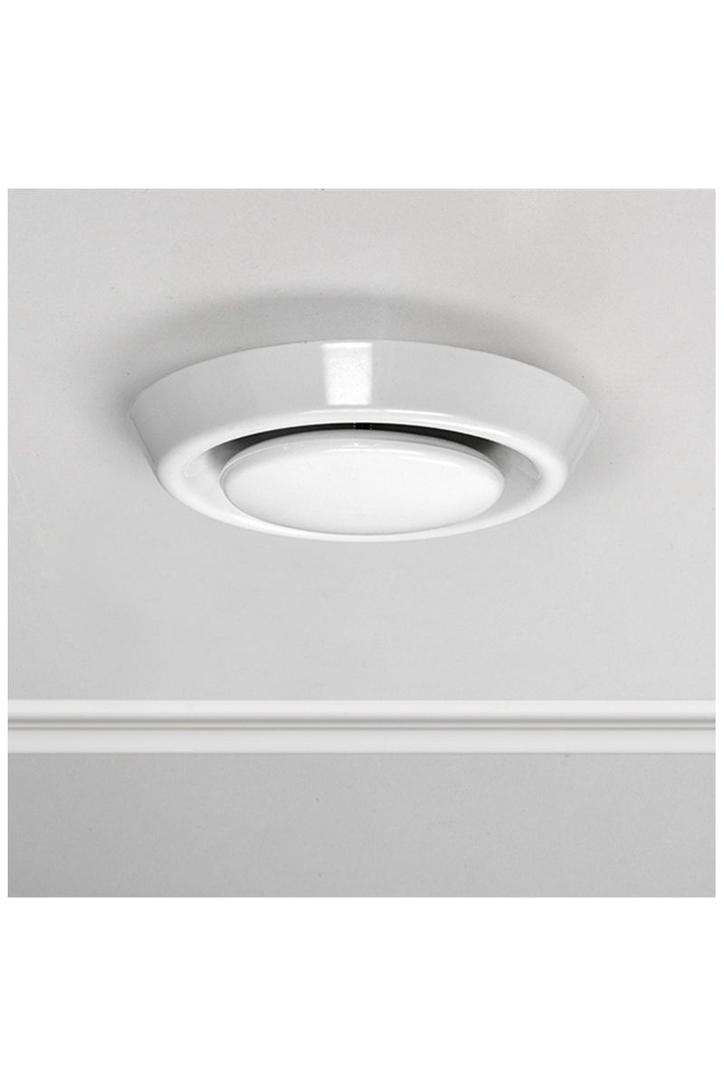 درافل غطاء قناة تهوية Duravel مقاس 6 بوصات، موزع سقف دائري قابل للتعديل، فتحة تهوية سهلة لتدفق الهواء، أنبوب عادم مثبت على الحائط لمروحة العادم للحمام والمطبخ - Image 4