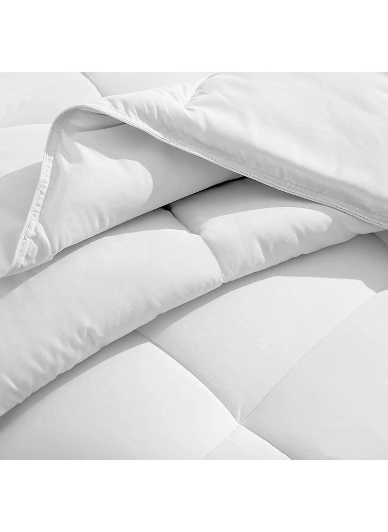 ABM UNLIMITED ABM UNLIMITED All Season Siliconized Fiberfill Microfibre Reversible Kids Comforter White  - Image 2