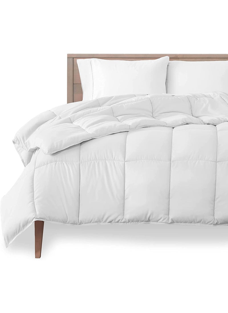 ABM UNLIMITED ABM UNLIMITED All Season Siliconized Fiberfill Microfibre Reversible Kids Comforter White  - Image 1