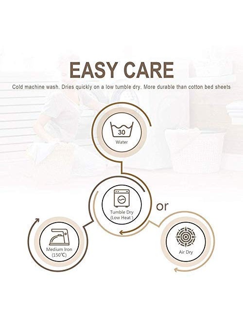 ABM UNLIMITED ABM UNLIMITED All Season Siliconized Fiberfill Microfibre Reversible Kids Comforter White  - Image 5