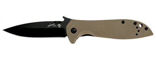 Kershaw Emerson CQC-4K Folding Pocket Knife, One Size (6054BRNBLK) - Image 1