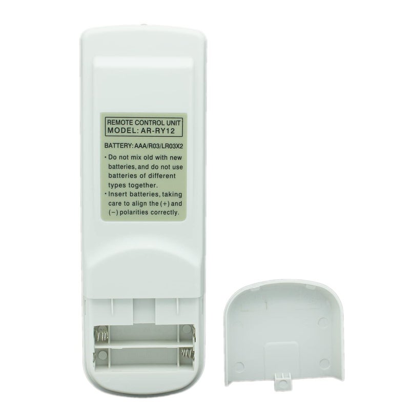 Azwok Replacement AR-RY12 Remote Control for Fujitsu Air Conditioner Also Compatible with AR-RY3 AR-RY5 AR-RY13 AR-RY12 AR-RY13 AR-RY3 RY4 RY11 ASTA18LCC ASTA24LFC AR-RAD1E AR-RAC1C AR-RAE1E AR-RAC2E - Image 5