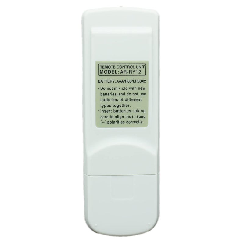 Azwok Replacement AR-RY12 Remote Control for Fujitsu Air Conditioner Also Compatible with AR-RY3 AR-RY5 AR-RY13 AR-RY12 AR-RY13 AR-RY3 RY4 RY11 ASTA18LCC ASTA24LFC AR-RAD1E AR-RAC1C AR-RAE1E AR-RAC2E - Image 4
