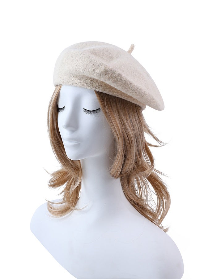 Versatile berets literary hats（Beige） - Image 2
