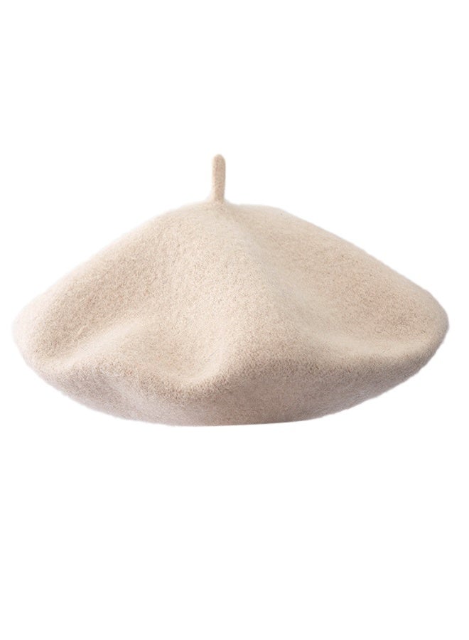 Versatile berets literary hats（Beige） - Image 4
