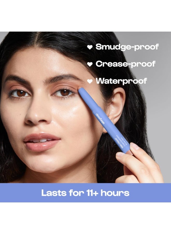 ALLEYOOP ALLEYOOP 11th Hour Cream Eye Shadow Sticks - Coffee Break (Matte) - Award-winning Eyeshadow Stick - Smudge-Proof and Crease Proof for Over 11 Hours - Easy-To-Apply and Compact for Travel, 0.05 Oz  - Image 4