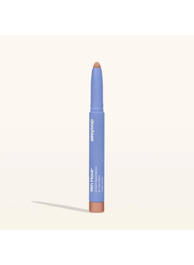 ALLEYOOP ALLEYOOP 11th Hour Cream Eye Shadow Sticks - Coffee Break (Matte) - Award-winning Eyeshadow Stick - Smudge-Proof and Crease Proof for Over 11 Hours - Easy-To-Apply and Compact for Travel, 0.05 Oz  - Image 1