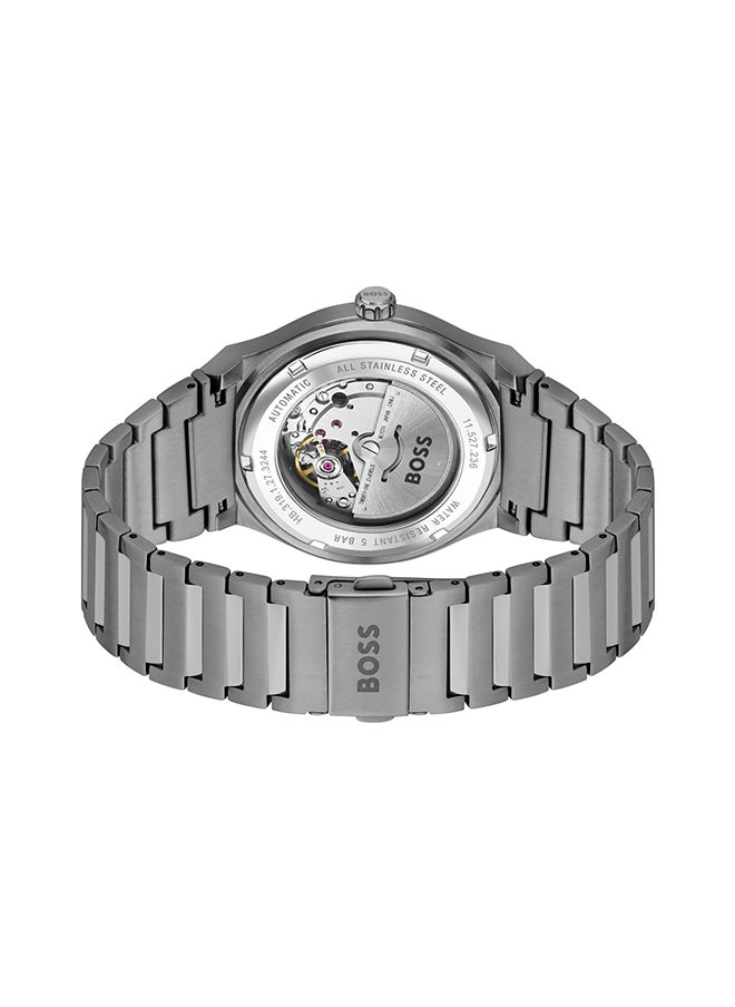 HUGO BOSS - Men's Analog Round Shape Stainless Steel Wrist Watch 1514119 - 41 Mm - Image 1