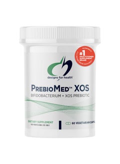 Designs for Health PrebioMed XOS - Prebiotic + Probiotic Blend with 10 Billion CFU Bifidobacteria - Adult Probiotic Supplement to Support Digestion + Healthy Gut (60 Capsules) - pzsku/ZC36B765043455C3191B9Z/45/_/1740203330/534f93bf-3310-4235-9e5b-9a2087d7f2c4