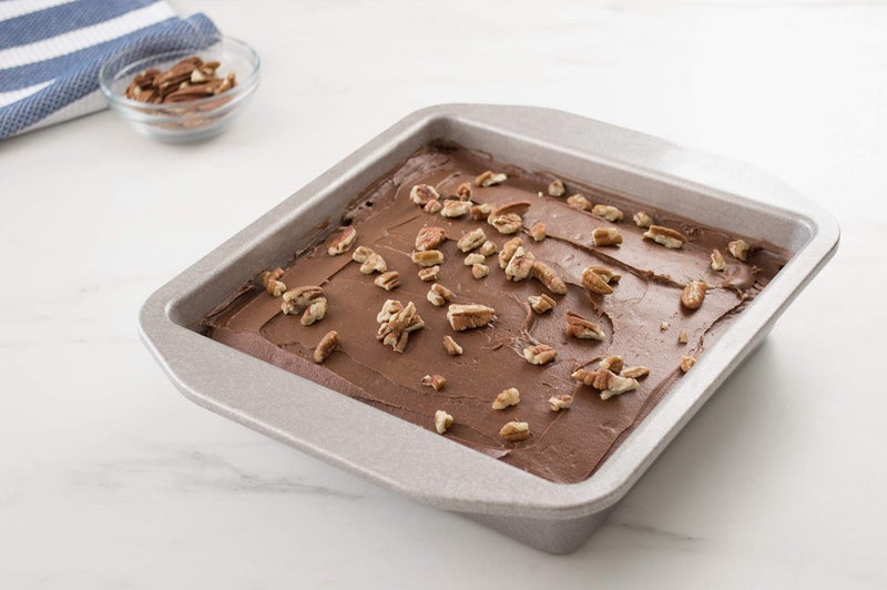 USA Pan 1120BW-3-ABC-1 American Bakeware Classics 8-Inch Square Cake and Brownie Pan, Aluminized Steel - Image 3